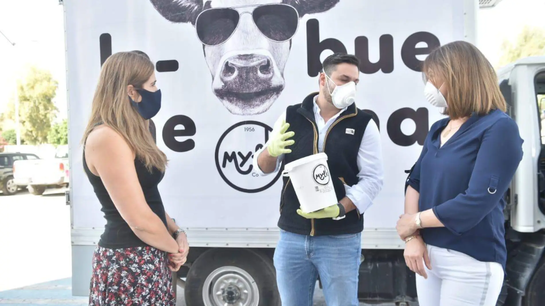 COBIAN 4   MILK DONA 3 TONELADAS DE PRODUCTOS LACTEOS A LA LAGUNA